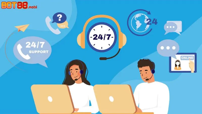 Các phương thức liên hệ BOT88