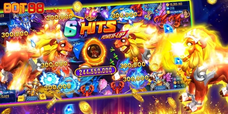 Hệ thống đổi thưởng bắn cá Jackpot vô cùng thú vị