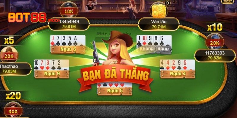 Quy tắc của game Ngưu Ngưu Cướp Cái BOT88