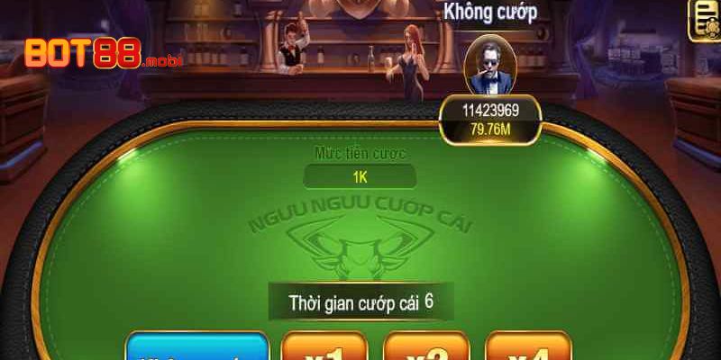 Các chiến thuật thắng game Ngưu Ngưu Cướp Cái